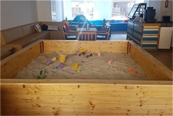 Kinderspeelcafé Zandbak
