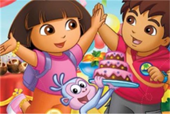 Dora & Diego partijtje