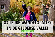 8x leuke locaties om te wandelen met kids in de Gelderse Vallei