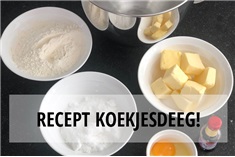 Recept voor koekjesdeeg