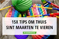 15x Sint Maarten thuis vieren