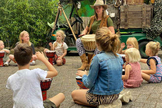 Ouwehands ZomerSounds Djembe workshop