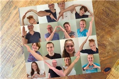 Hart met foto's maken voor Moederdag
