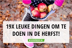 Herfst! 19x leuke dingen om te doen met kinderen