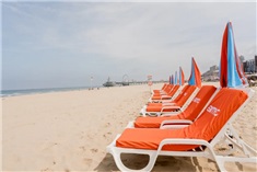 Scheveningse strandbedjes voor 0,10 cent