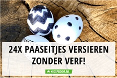 24 makkelijke paasei decoraties zonder verf! 