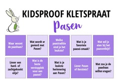 Kidsproof Kletspraat Pasen