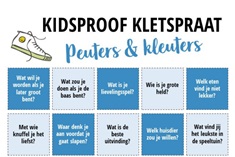 Kidsproof Kletspraat: editie peuters en kleuters