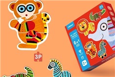 9x leuke dierenpuzzels voor kinderen
