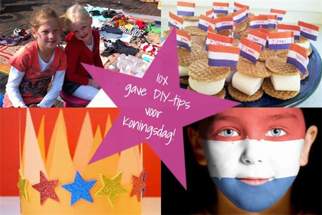 Verwonderend blog - 10 gave doe-het-zelf ideeën voor Koningsdag! | Kidsproof UB-11