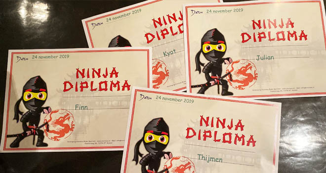 ninja diploma