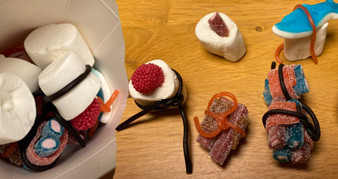 snoep sushi