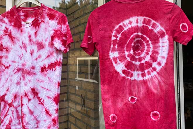 krom wortel Bijwonen Tips om een Tie Dye T-shirt zelf te maken | Kidsproof 't Gooi