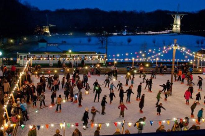 Schaatsen Kerst