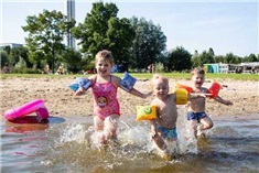 Lekker buiten zwemmen in Spaarnwoude Park