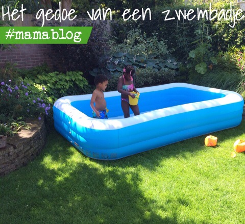 - Verkoeling in het opblaasbadje | Kidsproof Rotterdam