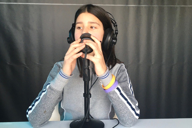 Radio Vrijstaat expositie kinderen podcast maken