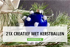 21x creatief met kerstballen