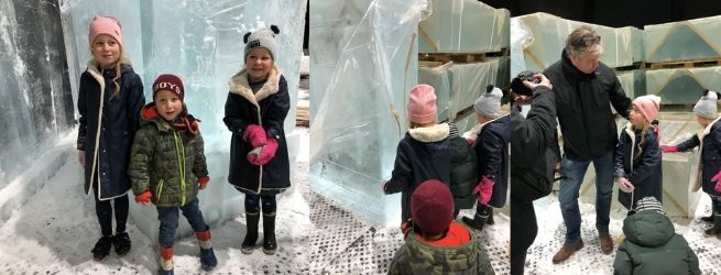 opbouw ijsbeelden ijsblokken