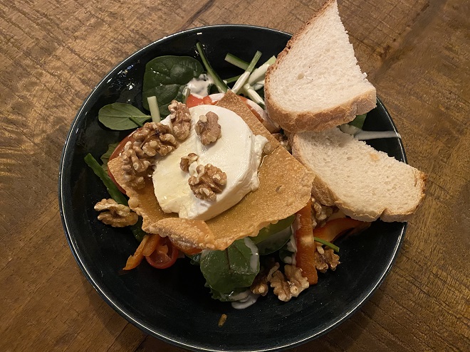Skagaventure geitenkaassalade