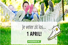 1 april kikker in je bil!