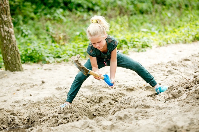 Spelen in de natuur in de Kop van Noord-Holland