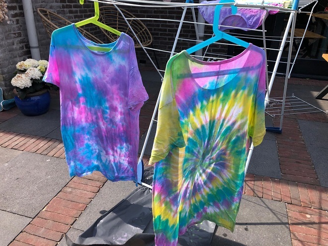 Landelijk incident procedure 3x Tie dye shirt zelf maken! | Kidsproof Kop van Noord-Holland