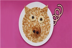 Versier je pannenkoek en maak een dier