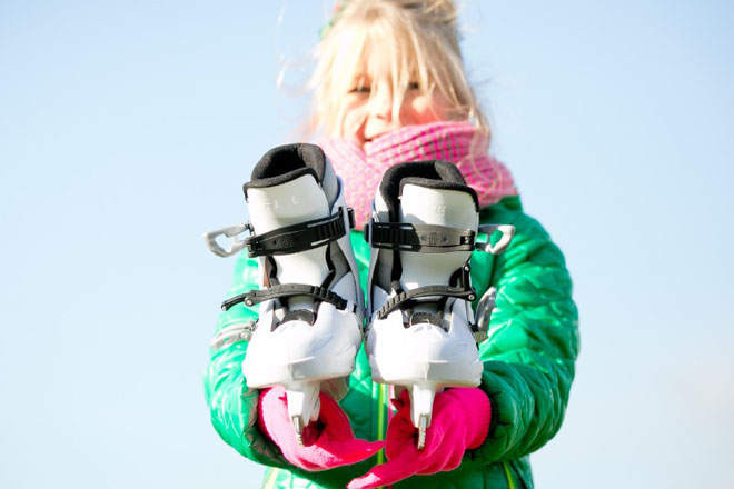 Schaatsen op natuurijs