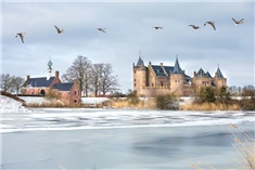 5x winter op het kasteel