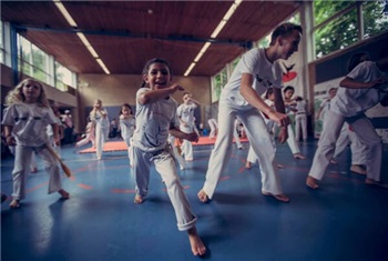 Capoeira kids in Amsterdam
