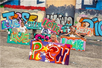 Graffiti Kinderfeestje