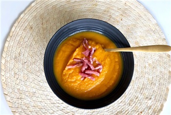 Heerlijk oranje soepje