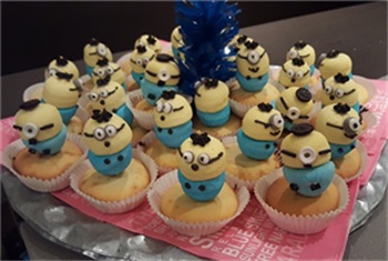Minions cupcakes
