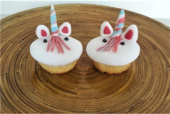 Unicorn cupcake en cakepop