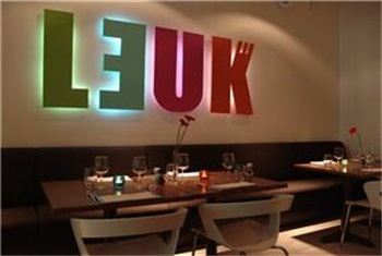 Restaurant LEUK in Bussum