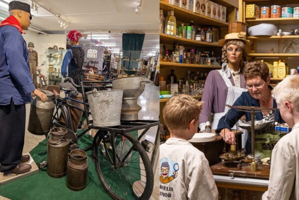 Kinderen in een museum