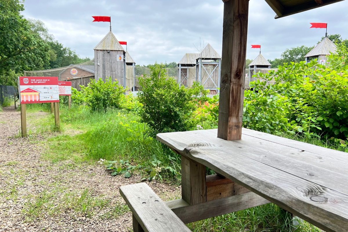 FortVertier - picknicktafel- Kidsproof Flevoland
