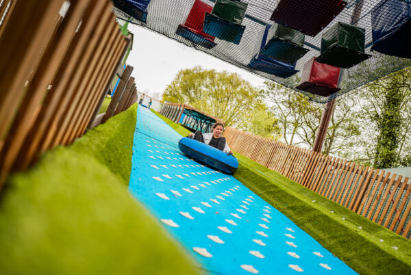 Tuben bij Adventure City Rotterdam kinderfeestje