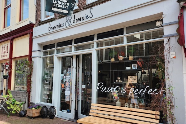 Leuke lunchplek Brownies en Downies in Gouda