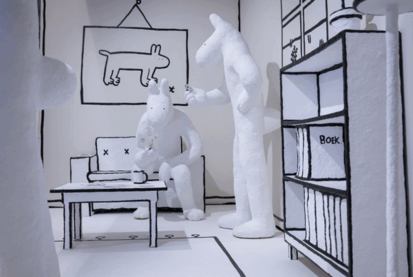 Kunstwerk van papier