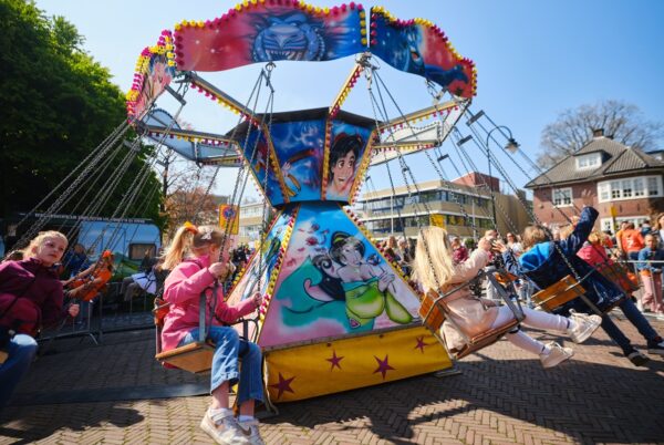 Kinderkermis op het marktplein