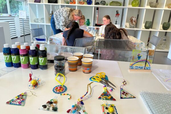 Glaskunst workshop van Vera 2025
