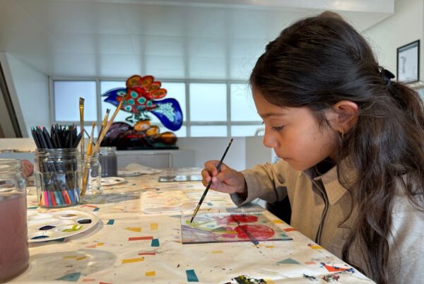 Museum JAN workshop glas schilderij maken
