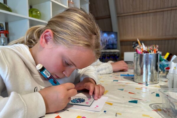 Museum JAN glashanger maken Katrien