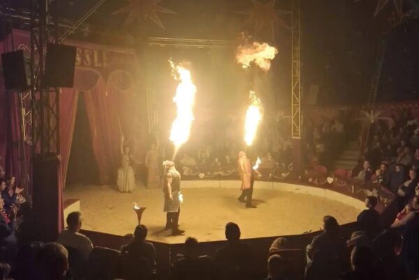 Circus bij Dinopark Tenaxx