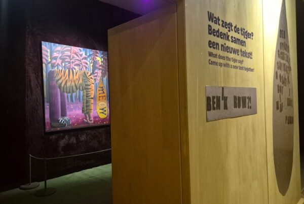 Kinderexpo Ik zie, ik zie maak een ander woord bij de tijger