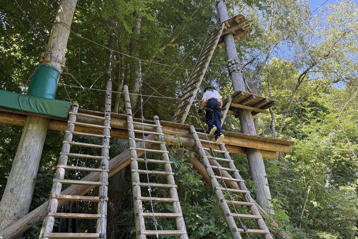 Fun Forest klimbos klimmen kidsproof uitje met kinderen